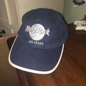 Two ball caps hard rock Las Vegas/ avengers